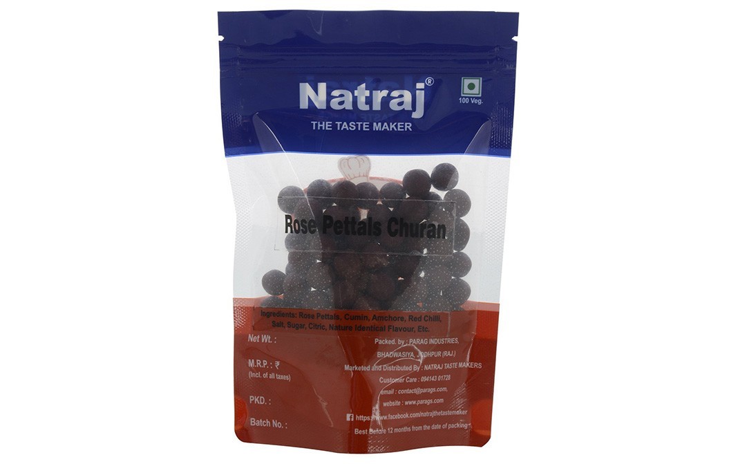 Natraj Rose Pettals Churan    Pack  200 grams